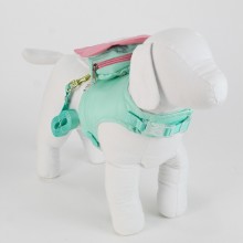 Colete com guia para cachorro